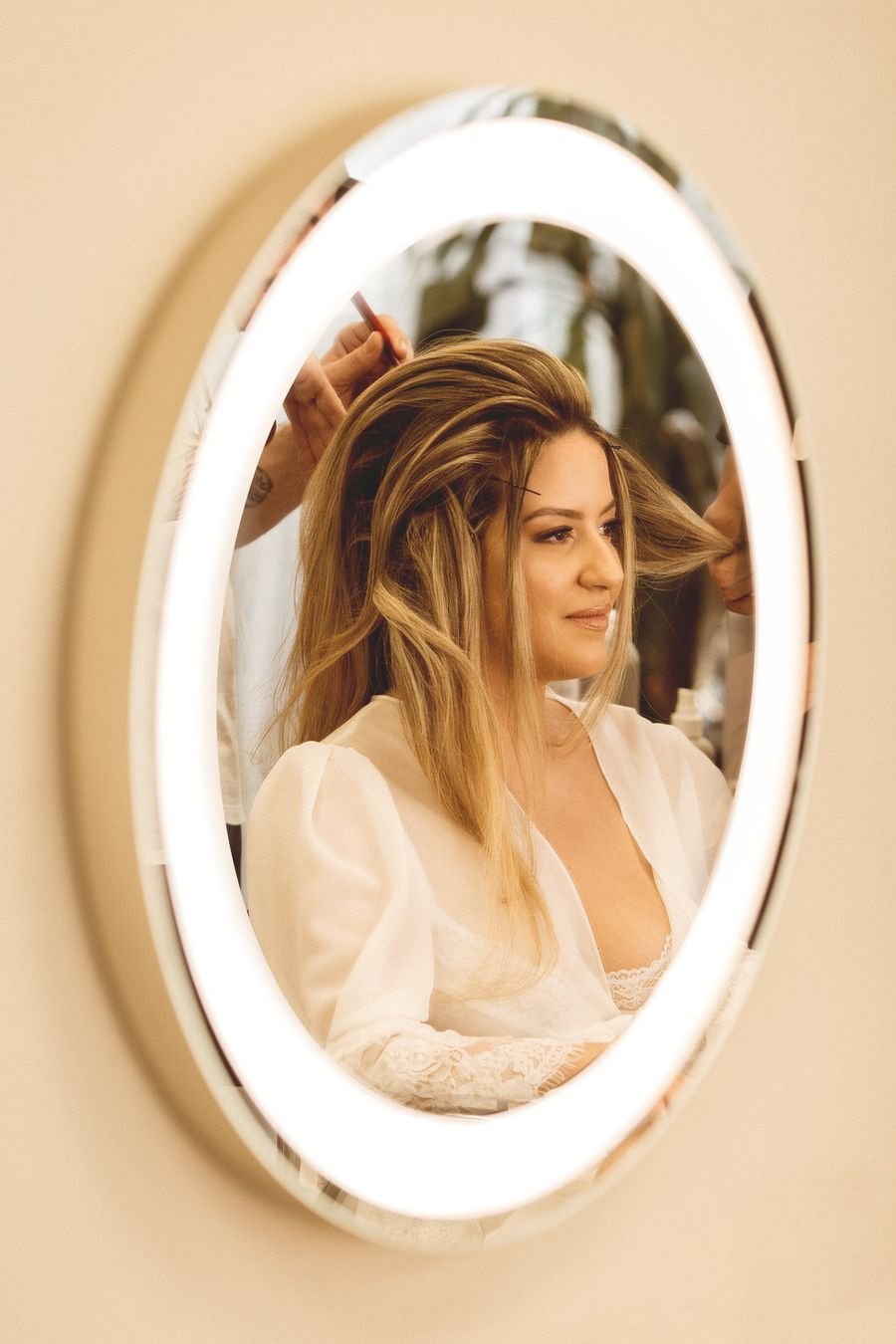 Professional hair styling
